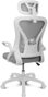 Drift Silla Gaming DRAIR35 Blanca Gris - Malla Transpirable Ergonómica Reposabrazos Abatibles Cojines