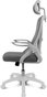 Drift Silla Gaming DRAIR35 Blanca Gris - Malla Transpirable Ergonómica Reposabrazos Abatibles Cojines