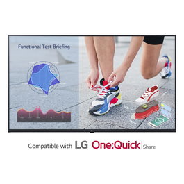 LG 43UL3J-M Pantalla de Señalización Digital LCD 43 Pulgadas 109.2 cm 4K UHD 3840x2160 Wi-Fi WebOS 6.0 16/7 Montaje VESA