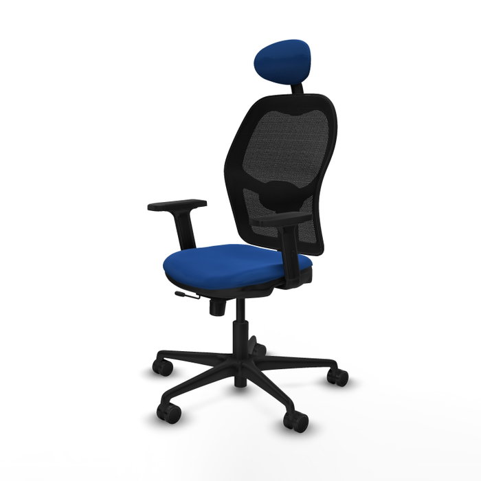 PIQUERAS Y CRESPO Silla de oficina Jorquera Azul y Negro PIQUERAS Y CRESPO Silla de oficina Jorquera Azul y Negro