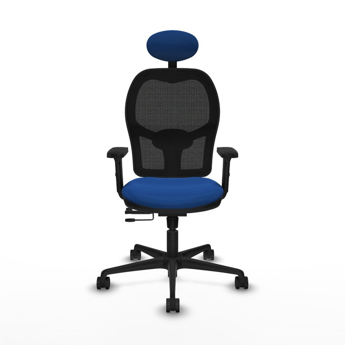PIQUERAS Y CRESPO Silla de oficina Jorquera Azul y Negro PIQUERAS Y CRESPO Silla de oficina Jorquera Azul y Negro