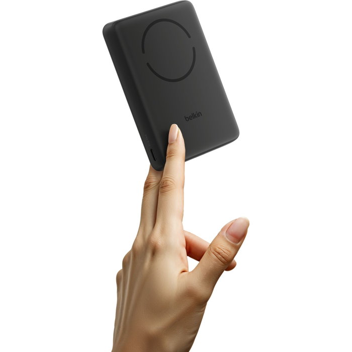 Belkin BoostCharge Slim 10000mAh Mag. PB/15W Qi2 Black BPD018hqBK