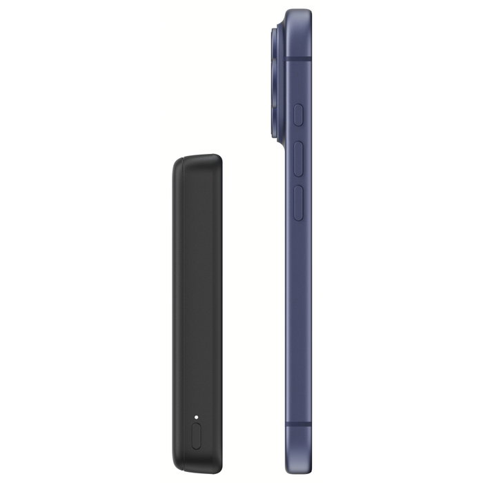 Belkin BoostCharge Slim 10000mAh Mag. PB/15W Qi2 Black BPD018hqBK