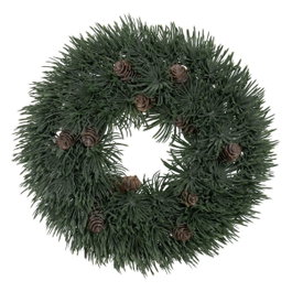 Ixia Corona Verde de PVC de 28 x 28 cm (Pack de 2)