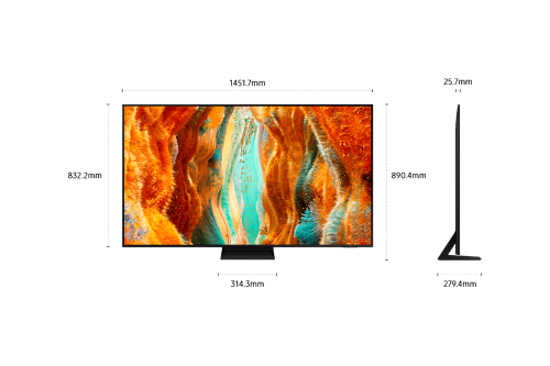 Samsung QLED TQ65QN74FAT 65" 4K Smart TV Neo QLED 144Hz Negro Wifi