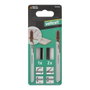 Wolfcraft Hojas de sierra de calar HCS con vástago en T para laminado, 3 piezas