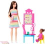 Barbie Muñeca Tú Puedes Ser Maestra Jcr76 con Accesorios Escolares Mattel