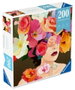 Ravensburger Puzzle Moment Rosa 200 Piezas - Puzzle Artístico Floral Moderno para Adultos y Principiantes - Juego de Mesa Relajante