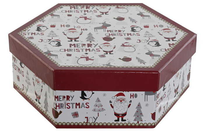 DKD Home Decor Set de 7 Bolas de Decoración Navideña Blanco y Rojo
