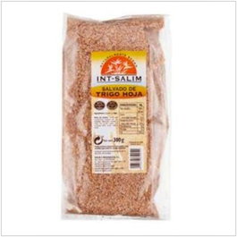 INT SALIM Salvado de Trigo Integral en Hojuelas - Alimento Rico en Fibra - Paquete 300 g