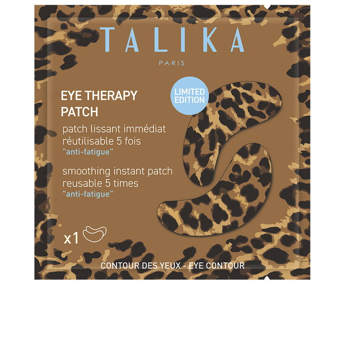 Talika Eye Therapy Patch Edición Limitada Estampado Leopardo, Parche Reutilizable Contorno de Ojos, 1 Unidad Talika Eye Therapy Patch Edición Limitada Estampado Leopardo, Parche Reutilizable Contorno de Ojos, 1 Unidad