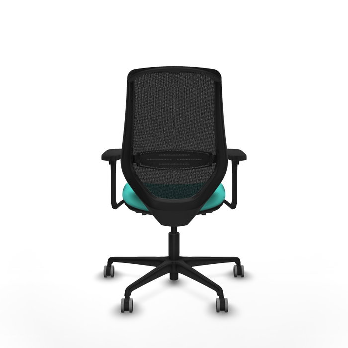 PIQUERAS Y CRESPO Silla de oficina Mardos con mecanismo Sincro/Traslack, Turquesa y Negro PIQUERAS Y CRESPO Silla de oficina Mardos con mecanismo Sincro/Traslack, Turquesa y Negro