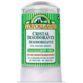 CORPORE SANO Desodorante Mineral Aloe Vera Roll-On 60Gr. Control de Sudoración Natural, Vegano, Hidratante