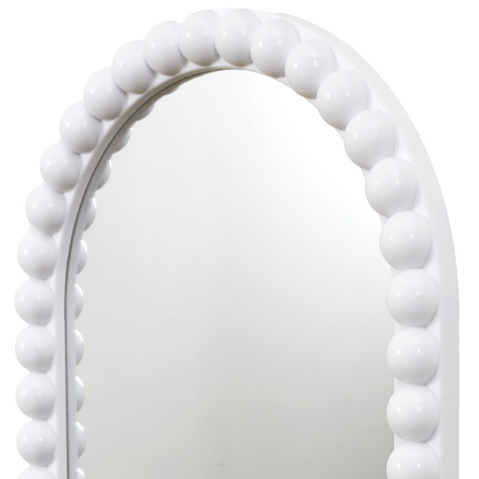 Home Deco Factory Juego de 3 Espejos Corfu Blanco Home Deco Factory Juego de 3 Espejos Corfu Blanco
