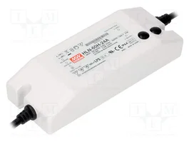 MEAN WELL HLN-60H-24A Alimentador LED 60W 24VDC 1,5÷2,5A