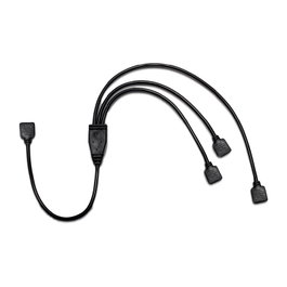 Inter-Tech Divisor RGB de 3 vías, Negro, 480 cm
