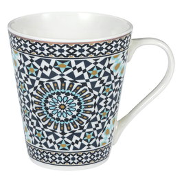 Home Deco Factory Taza Mirage, cerámica, 300 ml, Colección Noura