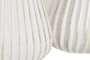 DKD Home Decor Surtido de 2 Jarrones de Gres Estilo Oriental