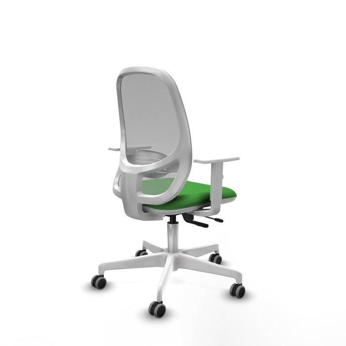 PIQUERAS Y CRESPO Silla de oficina Cilanco con mecanismo Sincro/Traslack, Verde y Gris PIQUERAS Y CRESPO Silla de oficina Cilanco con mecanismo Sincro/Traslack, Verde y Gris