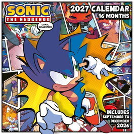 Pyramid International Calendario Cuadrado Sonic the Hedgehog (2027) 30 x 30 cm