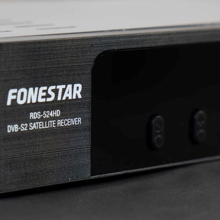 Fonestar sistem Receptor Satélite HD DVB-S2 H.265 HEVC Sobremesa con 2xUSB, Grabador PVR/Timeshift, 1080p HDMI, Lista Canales Alemanes, Color Negro Fonestar sistem Receptor Satélite HD DVB-S2 H.265 HEVC Sobremesa con 2xUSB, Grabador PVR/Timeshift, 1080p HDMI, Lista Canales Alemanes, Color Negro