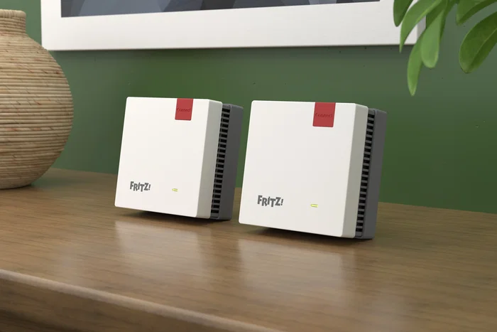 FRITZ! FRITZMESH 1700 Extensor de Malla WiFi 6 en Dual Band, Doble Pack, Edición Internacional FRITZ! FRITZMESH 1700 Extensor de Malla WiFi 6 en Dual Band, Doble Pack, Edición Internacional