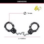 Master Lock Street Cuff con llave Long 8290EURDPRO en Negro / Plata