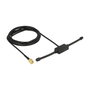 DeLOCK 89495 Antena Omnidireccional 433 MHz 3 dBi SMA Macho Negro