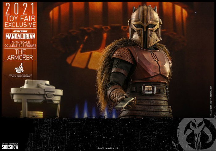 Star Wars The Mandalorian Figura 1/6 The Armorer 2021 Toy Fair Exclusive 29 cm