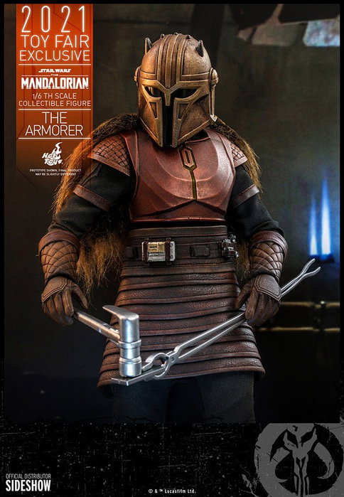 Star Wars The Mandalorian Figura 1/6 The Armorer 2021 Toy Fair Exclusive 29 cm