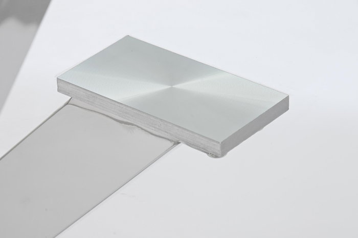 DKD Home Decor Mesa Comedor Moderno Plateado Acero y Cristal 110x76x110 cm DKD Home Decor Mesa Comedor Moderno Plateado Acero y Cristal 110x76x110 cm