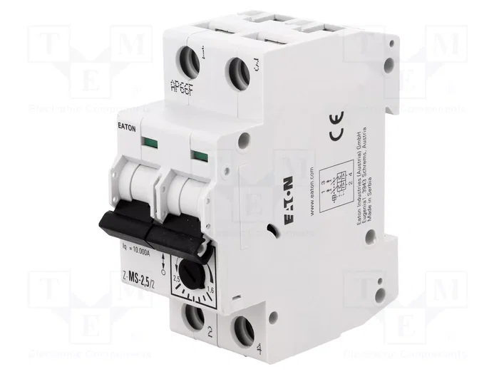 EATON ELECTRIC Z-MS-2,5/2 Interruptor motorizado 0,75kW EATON ELECTRIC Z-MS-2,5/2 Interruptor motorizado 0,75kW