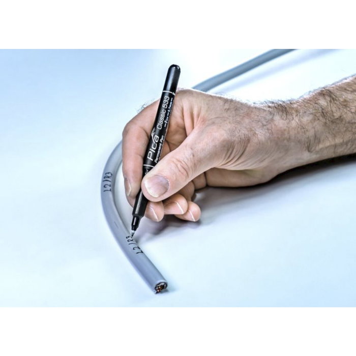 Pica Pica Permanent Pen, 0,7mm, Negro