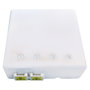 EFB Elektronik FTTH-BOX-IN-7 con 4 acopladores SC-S o LC-D