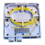 EFB Elektronik FTTH-BOX-IN-7 con 4 acopladores SC-S o LC-D