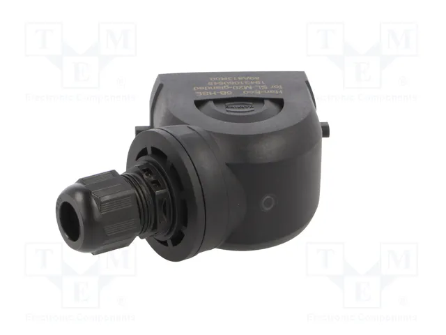 HARTING Carcasa para conectores HDC Han-Eco 6B con sello M20 HARTING Carcasa para conectores HDC Han-Eco 6B con sello M20
