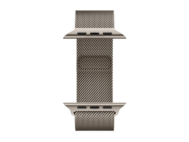 Apple Watch Series 11 GPS + Cellular 46 mm Titanio Natural Milanese Loop M/L