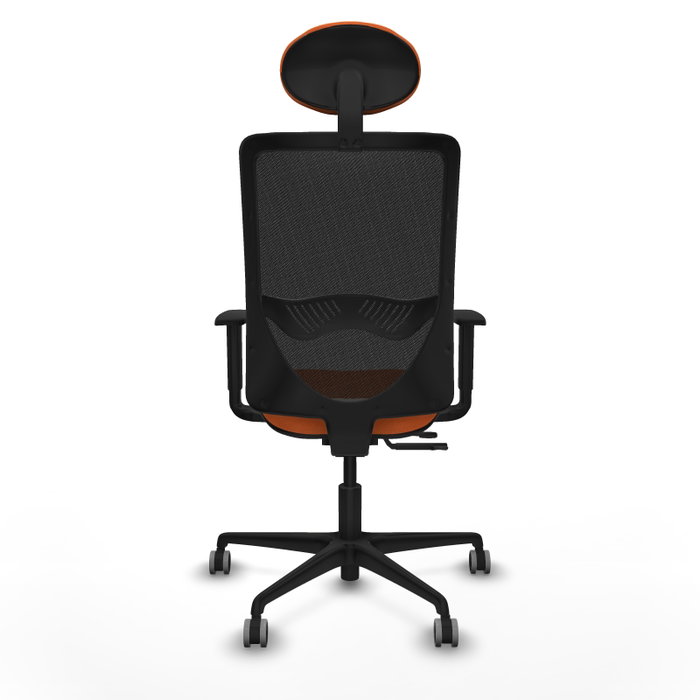 PIQUERAS Y CRESPO Silla de oficina Zulema Naranja con Mecanismo Sincro/Traslack PIQUERAS Y CRESPO Silla de oficina Zulema Naranja con Mecanismo Sincro/Traslack