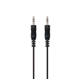 Cable Audio Jack (3,5 mm) Ewent Negro