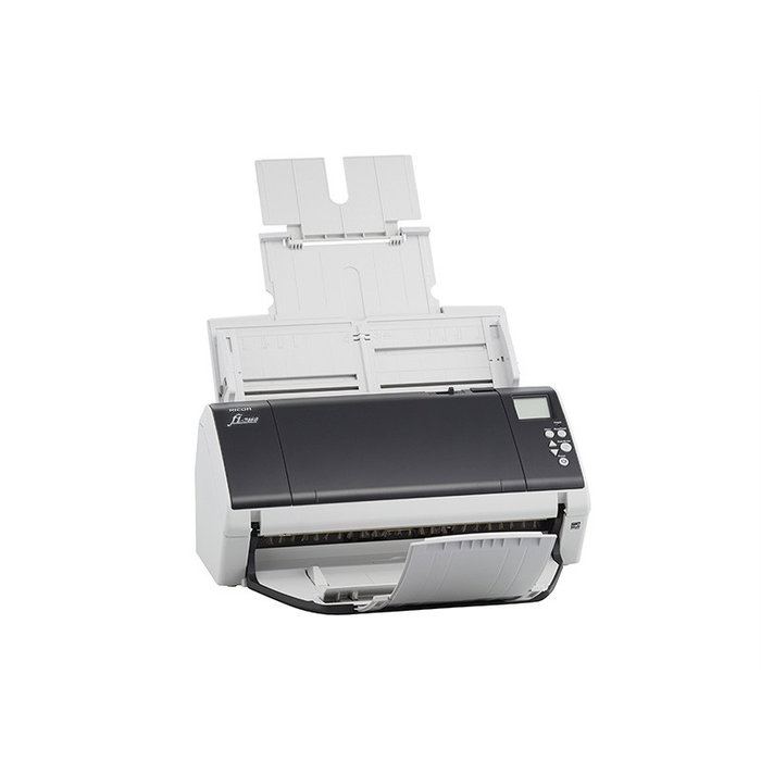 Ricoh fi-7460 Escáner de Documentos, 60 ppm Duplex, 600 x 600 DPI, 24 bit Color, ADF 100 Hojas, USB 3.2