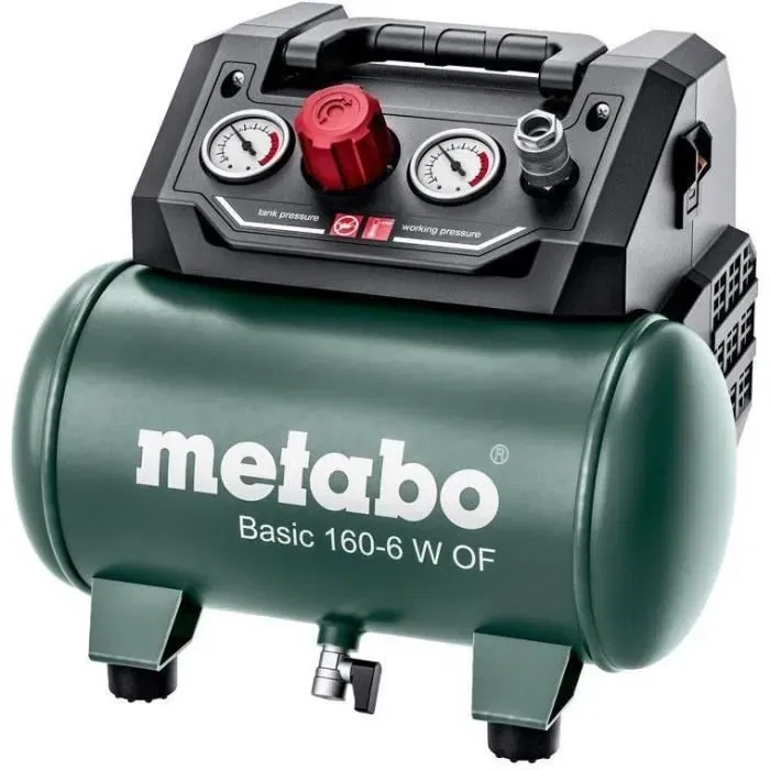 Metabo Compresor Basic 160-6 W OF Acoplamiento Rápido Universal MET4061792174061 Metabo Compresor Basic 160-6 W OF Acoplamiento Rápido Universal MET4061792174061