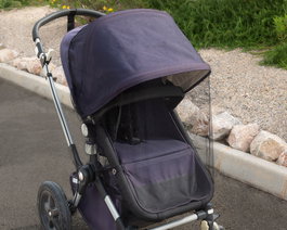 KioKids Mosquitera Universal para Carrito de Bebé - Negro