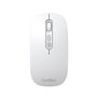 Coolbox W02-IA Ratón Inalámbrico con Botón IA Copilot Blanco