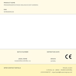 Gardena Programador de riego analógico Easy
