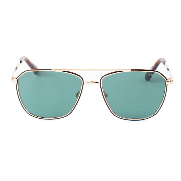 Guess GU00147-5633N con montura dorada y cristales grises