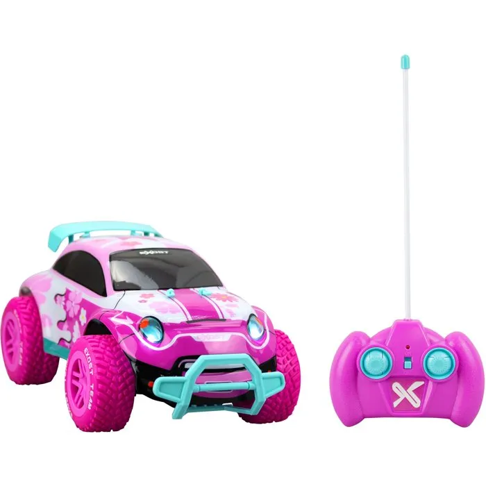 Silverlit EXO1719315969232 Coche Teledirigido Exost Pixie II 1/12 27 MHz Todoterreno Recargable Rosa para +5 años