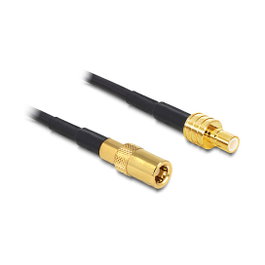 DeLOCK Cable coaxial 88732 RG-174 SMB a SMB 0,5 m