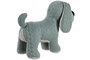 DKD Home Decor Peluche perro hecho a mano Poliester Verde Menta Rosa para niños 20 x 25 x 20 cm (12 Unidades)