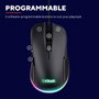 Trust GXT 922 YBAR Ratón Gaming RGB 7200 DPI
