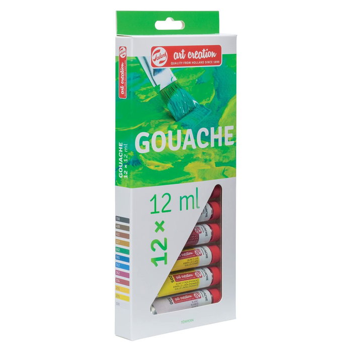 Talens Art Creation Set de Témperas de 12 Tubos de 12 ml Talens Art Creation Set de Témperas de 12 Tubos de 12 ml